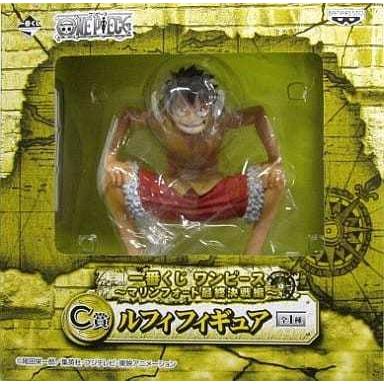 一番くじ ワンピース マリンフォード編 C賞 ルフィフィギュア 一番くじ ワンピース 〜マリンフォード最終決戦編 C賞 ルフィ