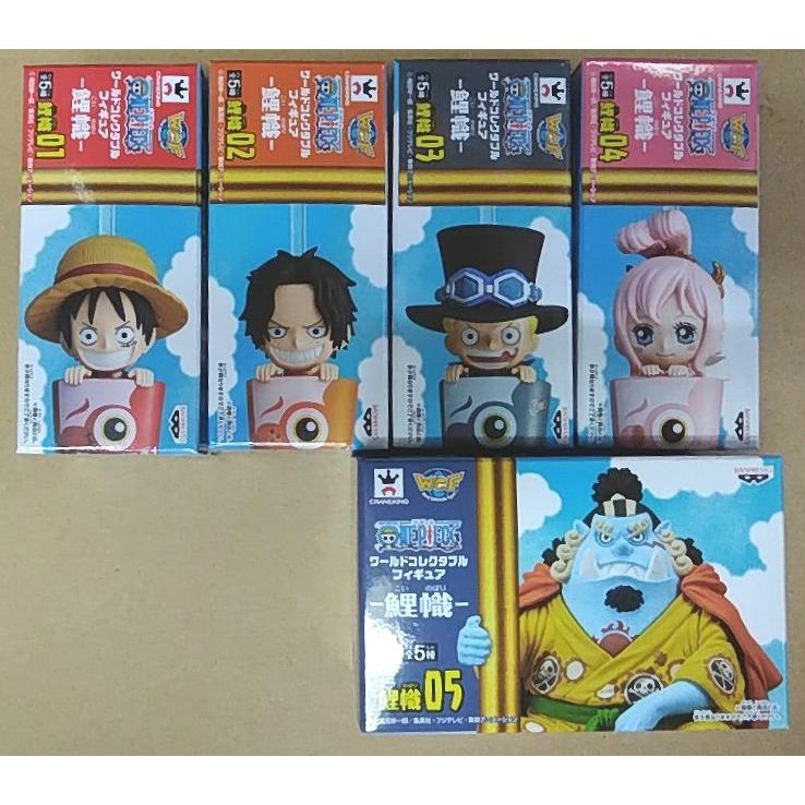 ワンピース ワールドコレクタブルフィギュア 鯉幟 全5種セット