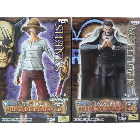 ワンピース THE GRANDLINE MEN vol.0 全2種セット シャンクス ガープ 