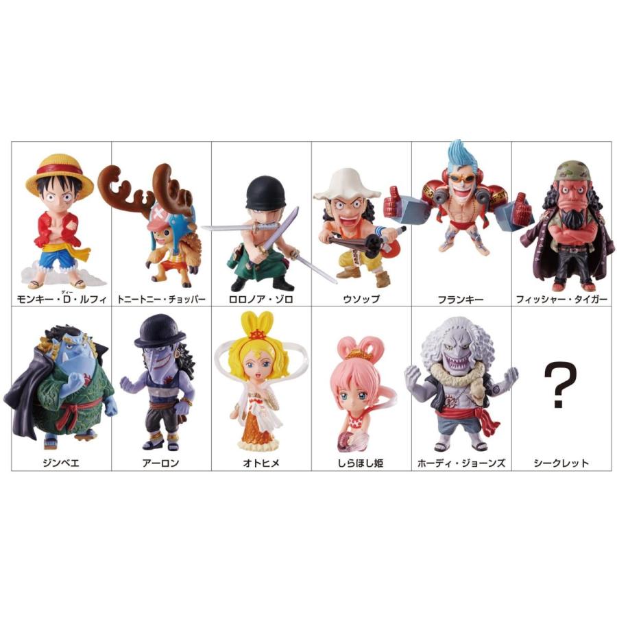 BANDAI（バンダイ） ワンピースコレクション 魚人族と人間 全12種