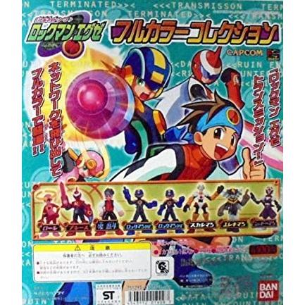 ロックマンエグゼ フルカラーコレクション 全8種セット : 御宅家 ロックマンエグゼ フルカラーコレクション 全8種セット : 御宅家