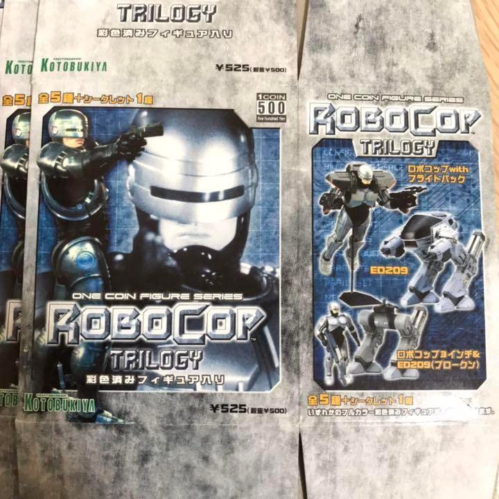 コトブキヤ ワンコインフィギュア ロボコップトリロジー 全６種フルコンプセット コトブキヤ ワンコインフィギュア ロボコップトリロジー 全６種フルコンプセット