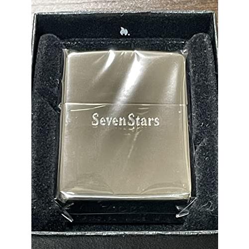 zippo セブンスター ブラック チタン 限定品 前面刻印 Seven 