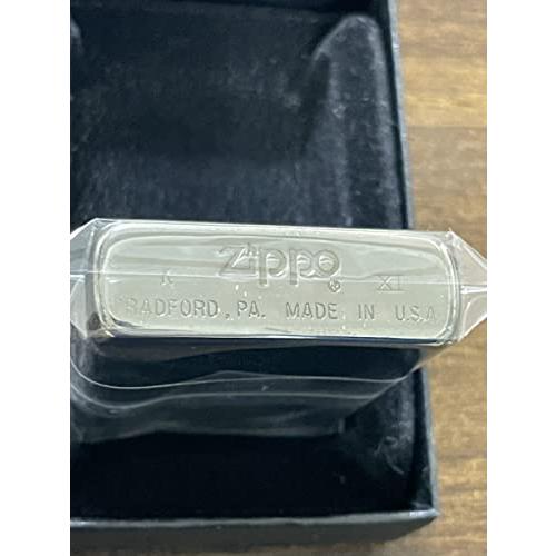 zippo セブンスター ブラック チタン 限定品 前面刻印 Seven Stars 1995年製｜otamaplus｜03