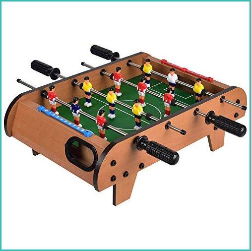 新品foosball Table Mini Tabletop Foosball Table Tabletop Soccer Game Portable Recreational Hand Soccer Table Football For Adults And Kids Game Room Imandarinpod Com