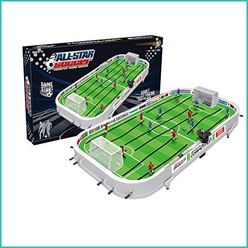 新品tabletop Football Football Table Hand Pull Toys Parent Child Interaction Battle Table Games For Kids And Family Green Erhamah Com