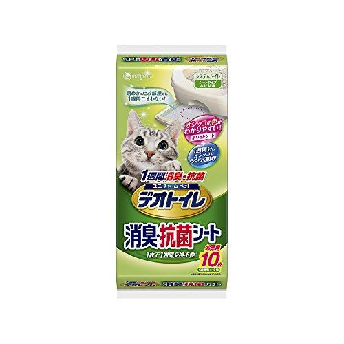 デオトイレ 1週間消臭・抗菌シート 10枚入り×12袋 新品 送料無料 デオトイレ 1週間消臭・抗菌シート 10枚入り : おたま屋商店 - 通販