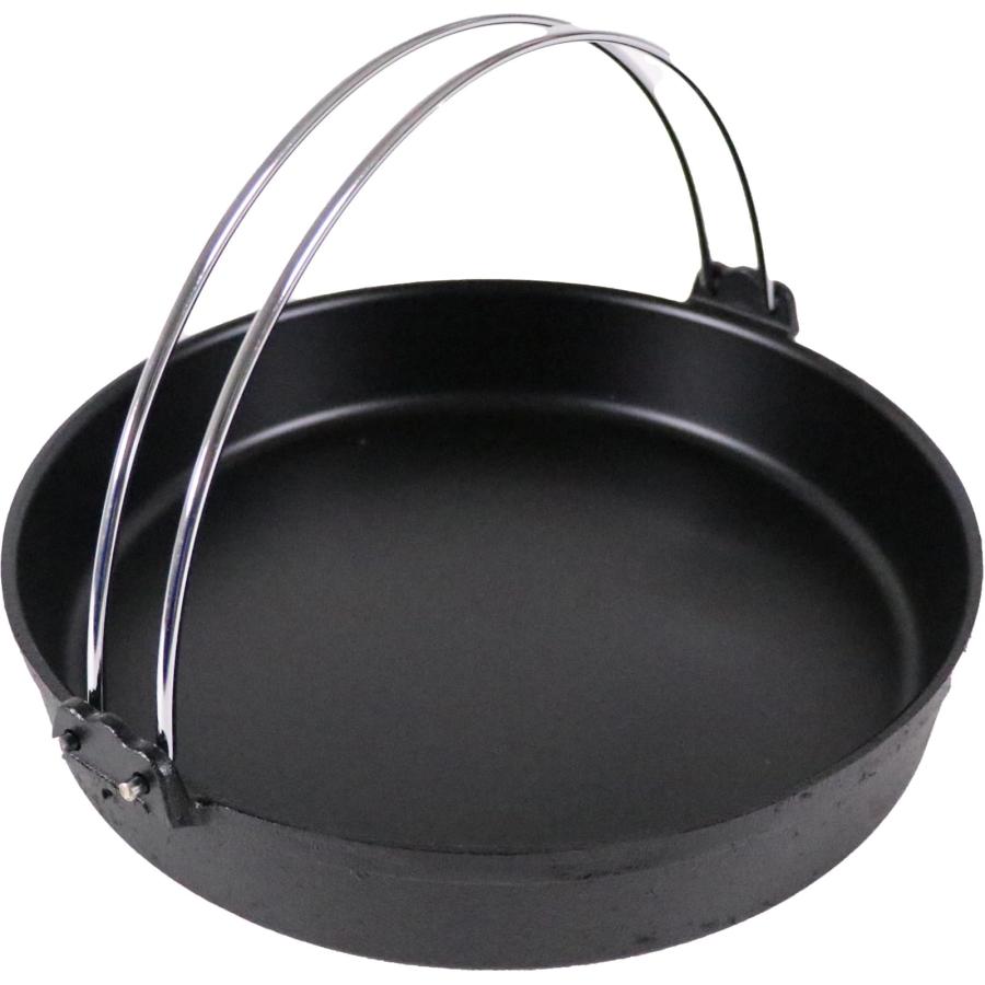 中部コーポレーション 中部 トキワ 鉄すきやき鍋 黒ツル付 30cm FC150 