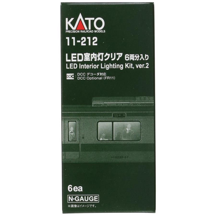 KATO Nゲージ LED室内灯クリア 6両分入 11-212 鉄道模型用品 : おたま