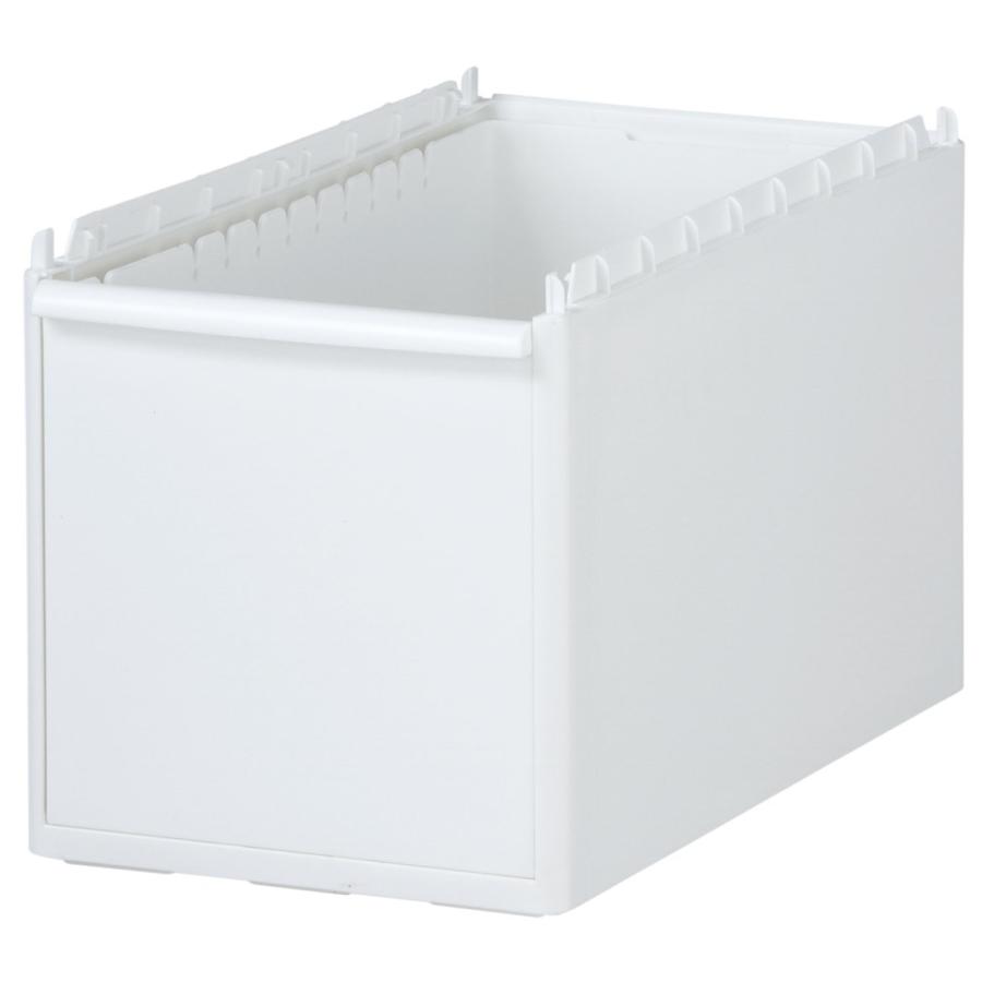 ライクイット(like-it) ゴミ箱 縦型 分別引出しステーション 追加パーツ ワイド 20L ホワイト 幅25.5x奥46.5x高25.4cm 2（Yahoo!・おたま屋商店）