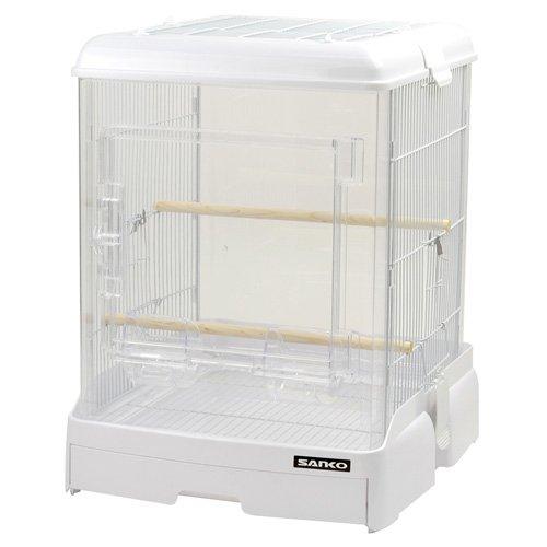 三晃商会 SANKO 鳥 993イージーホームクリアバード40WH : おたま屋商店