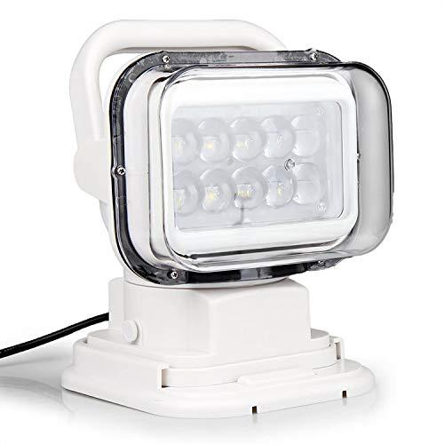 LEDサーチライト 50W 作業灯 ワークライト 6000K 4750LM リモコン付き