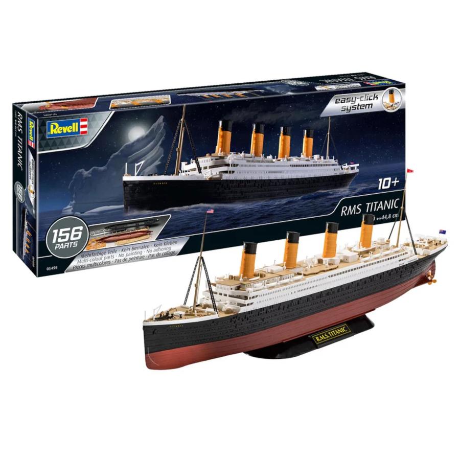 ドイツレベル 1/600 R.M.S タイタニック 色分け済みプラモデル 05498
