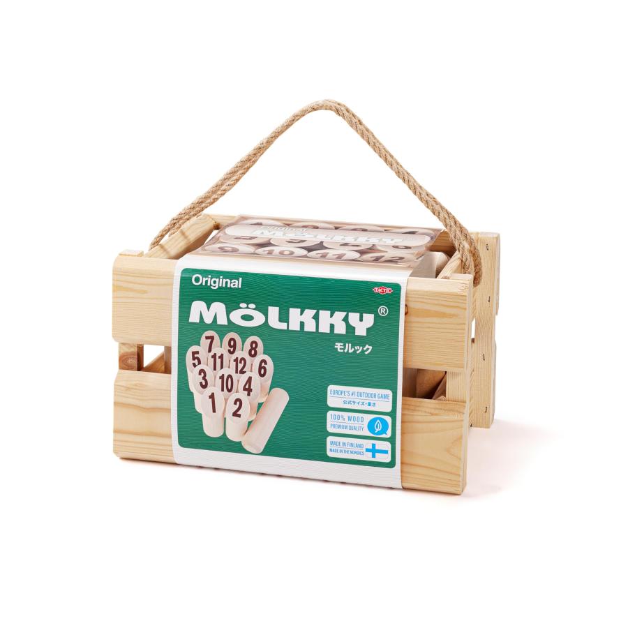 モルック 日本正規公式品 NEW モデル TACTIC MOLKKY (正規品 公式 OHS