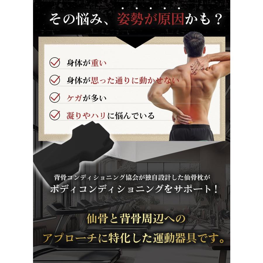 背骨コンディショニング協会 仙骨枕 Pro セルフコンディショニング器具