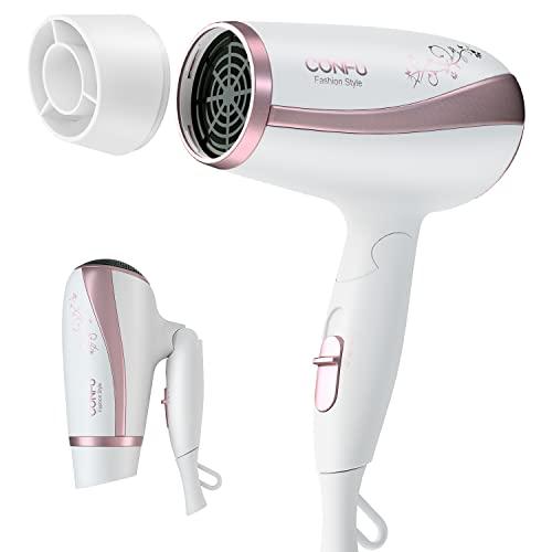 CONFU ドライヤー 1200W ヘアドライヤー マイナスイオン 温度＆風量