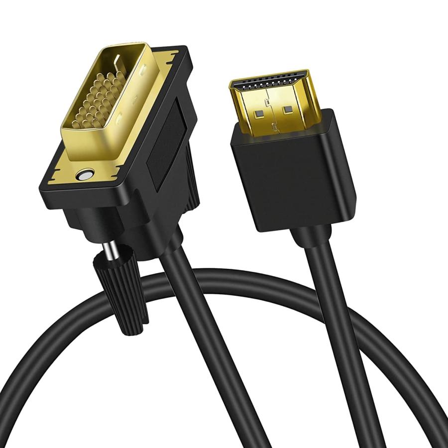 4K HDMI DVI 変換ケーブル 1m 双方向対応 柔らか 軽量 ブラック Twozoh 4K HDMI DVI 変換ケーブル 1M 双方向対応 変換 ケーブル 柔らか