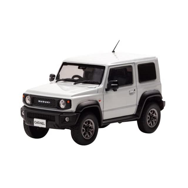 CARNEL 1/43 スズキ ジムニー シエラ JC (JB74W) 2018 Pure White