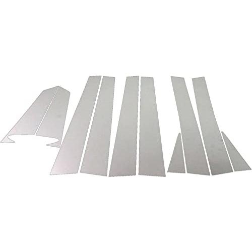BRIGHTZ エスティマ 30 40 超鏡面ステンレスメッキピラーパネル 10PC