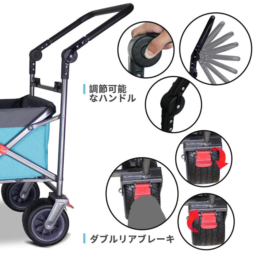 TMZ アウトドア用キャリーカート 折りたたみ式 アウトドア TMZ アウトドア用キャリーカート 折りたたみ式 アウトドア
