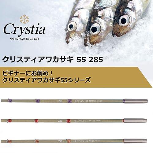 ダイワ クリスティア ワカサギ穂先 285sss 2本セット Amazon.co.jp: ダイワ(DAIWA) 穂先 クリスティア ワカサギ 55