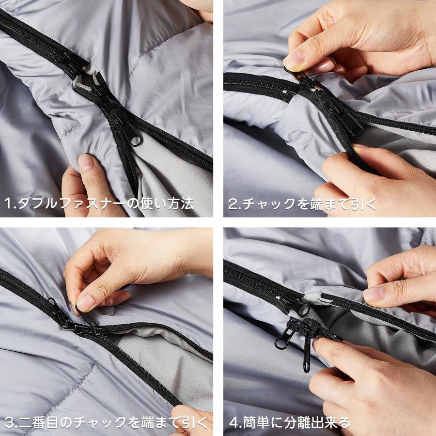 Topfinel シュラフ 夏用 冬用 来客用布団 1.4KG 寝袋 オール Topfinel シュラフ 夏用 冬用 来客用布団 1.4KG 寝袋 オール