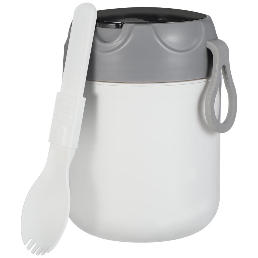 NUOLUX スープジャー レンジ対応 スープカップ 500ml 大容量 ランチ