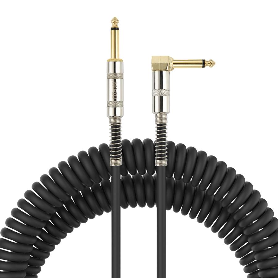 OTraki ギターシールド SL型 伸縮性 ギターケーブル 5m 6.35mm OTraki ギターシールド SL型 伸縮性 ギターケーブル 5m 6.35mm
