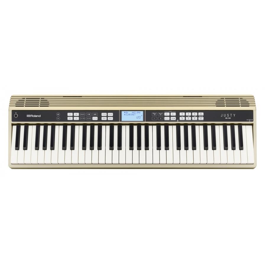 Roland ローランド JUSTY HK-100 ハーモニー＆リズム練習用キーボード