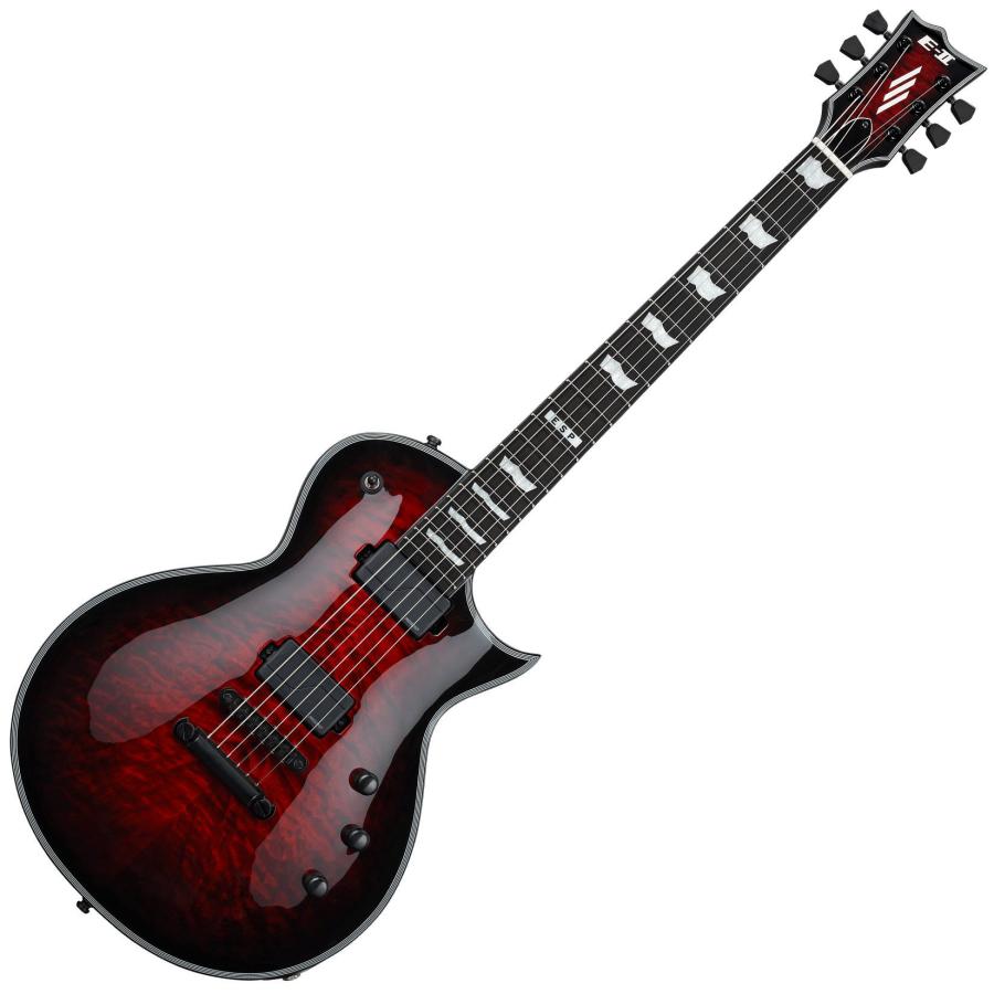 ESP E-II EC QM FL STBCSB レスポールタイプ エレキギター