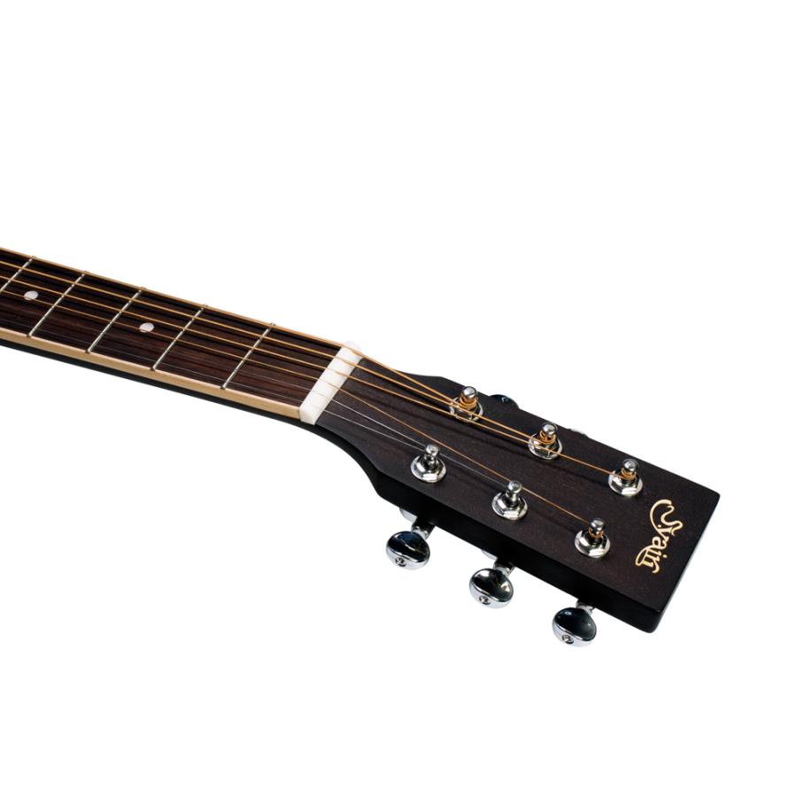 S.Yairi YM-03 BLACK コンパクト アコースティックギター ソフトケース 