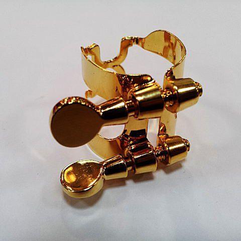 HARRISON ハリソン リガチャー ソプラノサクソフォン用 金メッキ