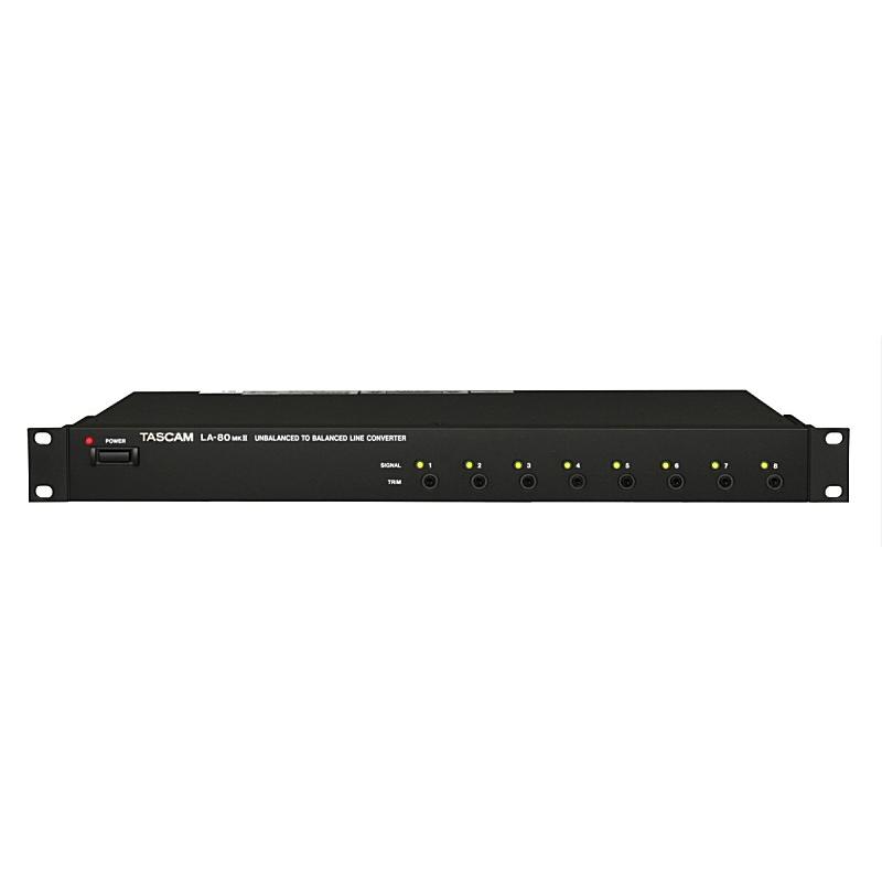 TASCAM タスカム LA-80MKII アンバランス/バランスラインコンバーター
