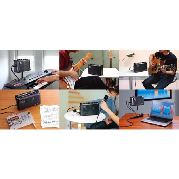 Roland Mobile Cube ステレオアンプ Roland ローランド MOBILE CUBE Battery Powered Stereo Amplifier