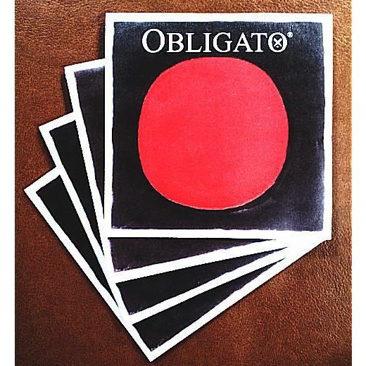 オブリガート バイオリン弦 4本セット E線ゴールド : obligato-vn-eadg 