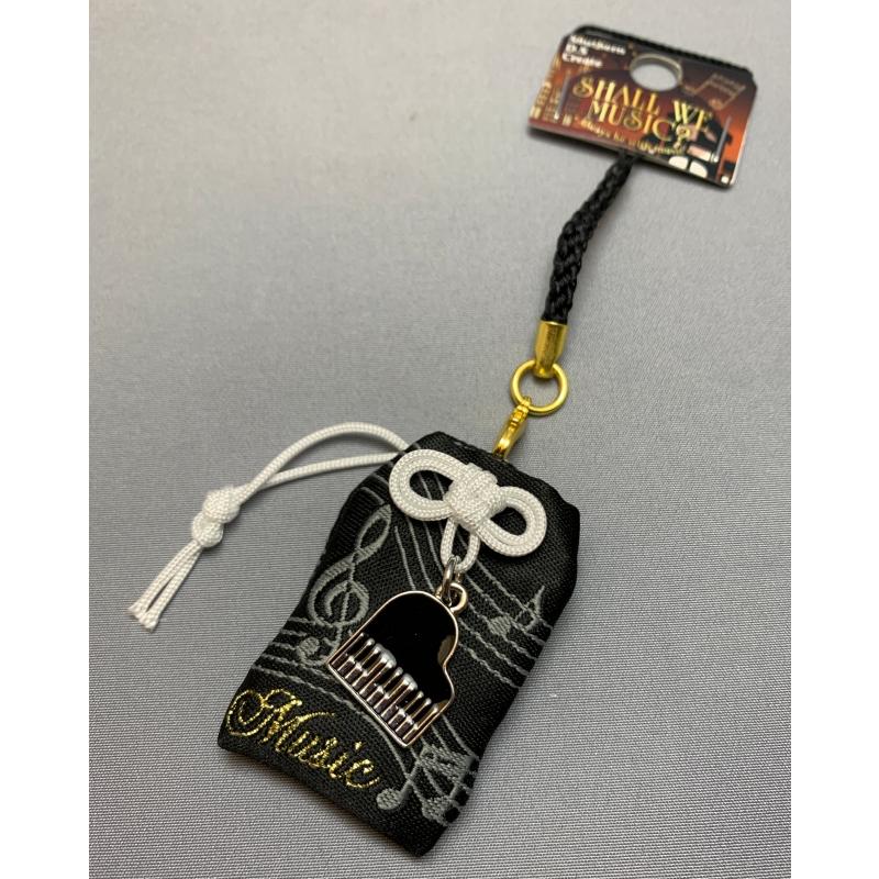 部活お守りストラップ ピアノ【部活必勝祈願ねつけ(音楽II)】 : 大谷