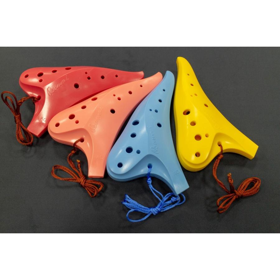 オオサワプラスチックオカリナ アルトC調 桃色 : 大谷楽器 - 通販