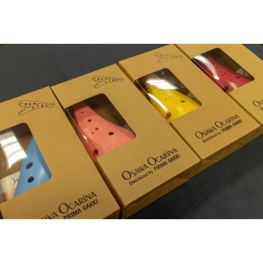 オオサワプラスチックオカリナ アルトC調 桃色 : 大谷楽器 - 通販