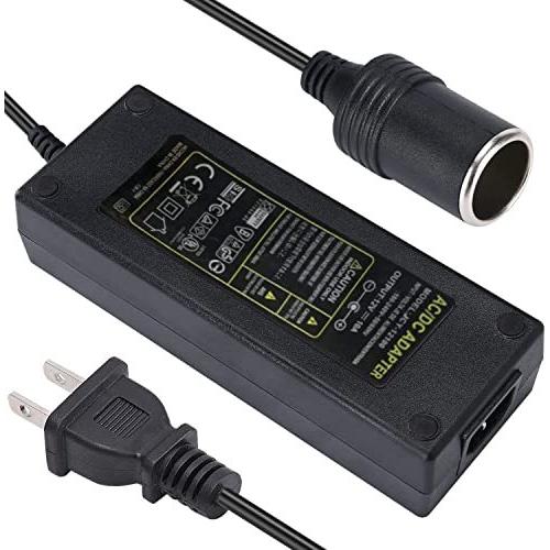 返品不可 1w110v12v変換ac Dc変換アダプターシガレットライターソケット12v10a電圧コンバーター車用掃除機車のファン車の冷蔵庫屋内での使用 Aynaelda Com