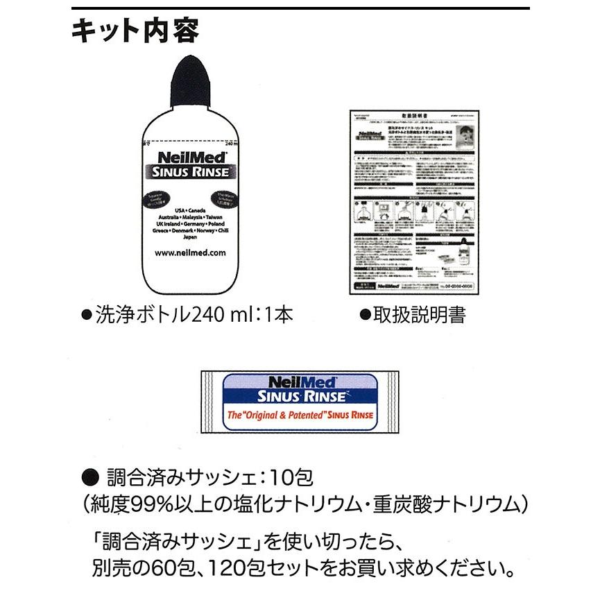 鼻うがい 鼻洗浄器 サイナスリンス キット リフィル 60包 花粉症対策 生活通販お助け隊 通販 Yahoo ショッピング