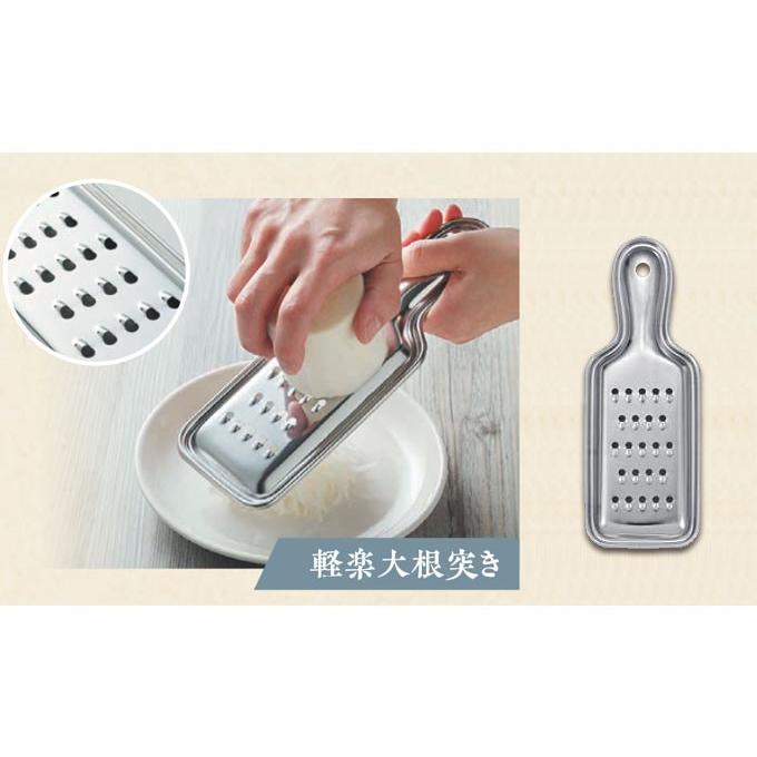 ステンレス製野菜スライサーとグレーターセット 楽天市場】【超特価】四面グレーター スライサー ステンレス 千切り お