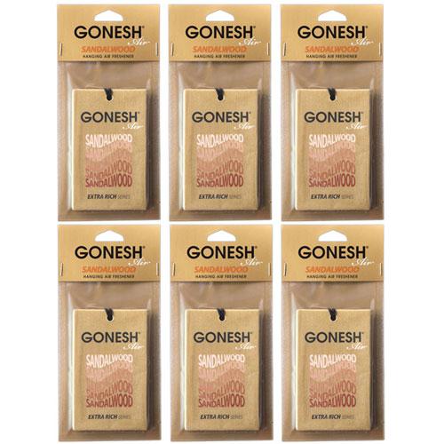GONESH（ガーネッシュ） 車 芳香剤 ハンキングエアフレッシュナー
