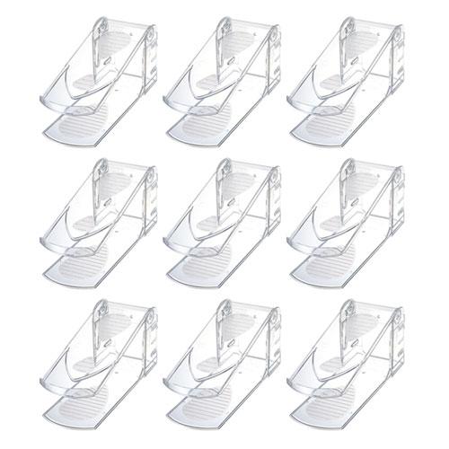 靴収納ハーフ 省スペース靴ホルダー クリア10個 靴 収納 高さ調節可 重ねて収納 下駄箱収納 スニーカー シューズ 靴箱 靴 収納 クリア 日本製 |  | 05