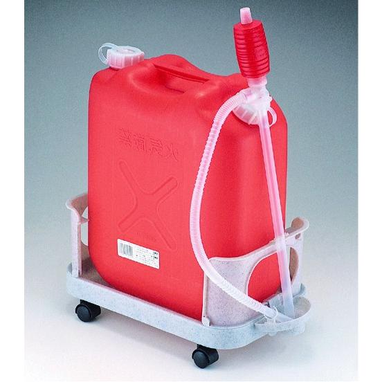 灯油タンク専用キャスターラック ポリタンク収納トレー 18L/20L対応