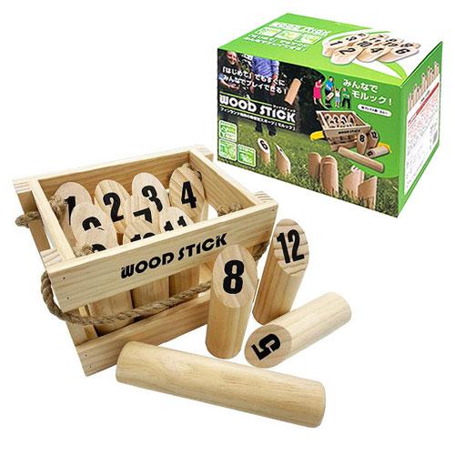 モルックセット ルールは簡単！モルック ゲームセット 説明書 収納