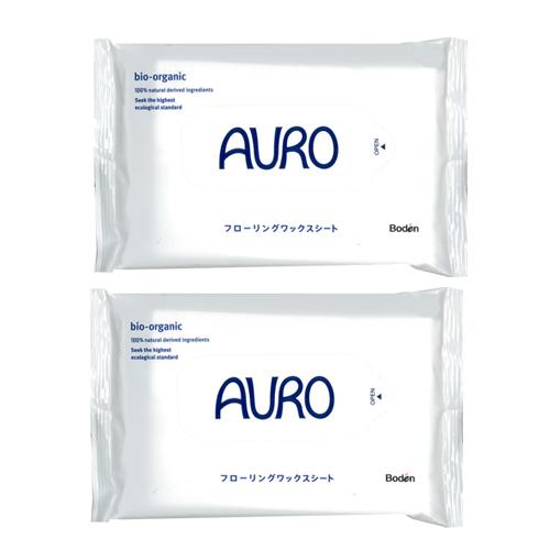 アウロ AURO ワックスシート 10枚×2個 フローリングシート 掃除 フロアワックス ウェットシート | AURO | 01