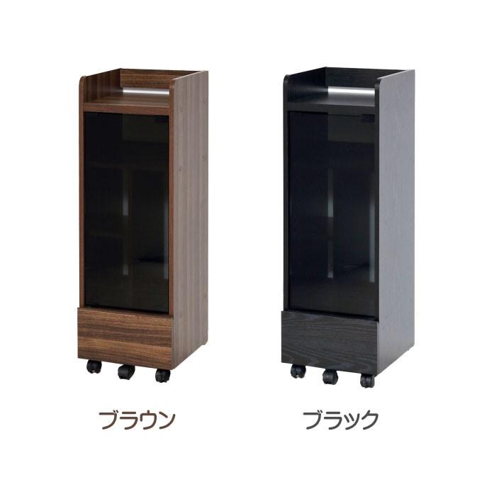 キャスター付きゲームラック ゲーム機収納 木目調 収納ラック