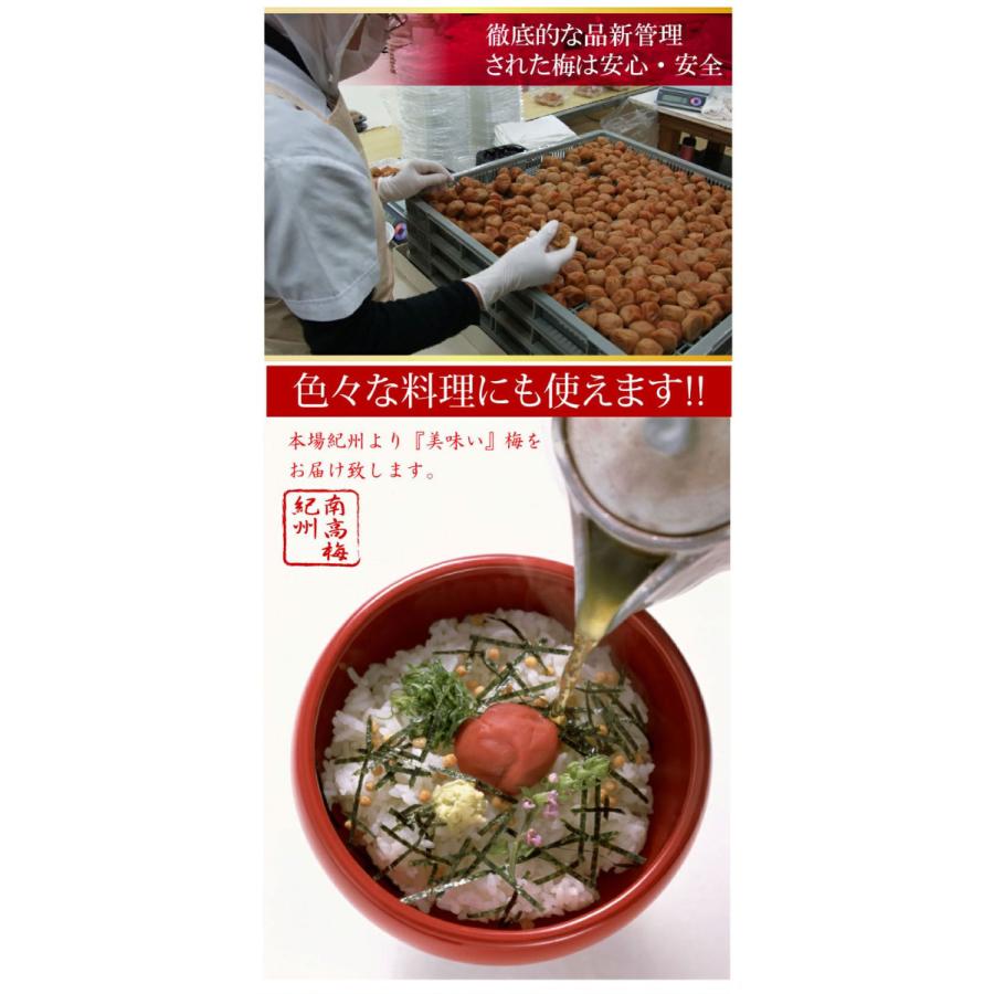 紀州南高梅 自然農園の訳ありつぶれ梅 梅干し しそ味 700g×2個 1400g はねだし 訳アリ梅 |  | 04