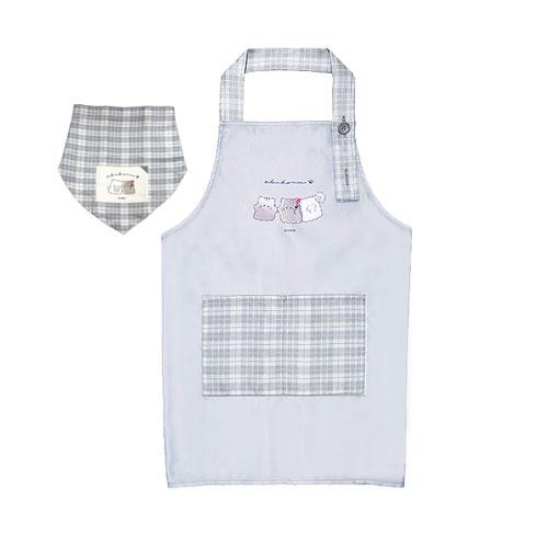 エプロン・三角巾 HBD2U MAKE YOUR DAY エプロン 三角巾付き親子エプロンキッズサイズ