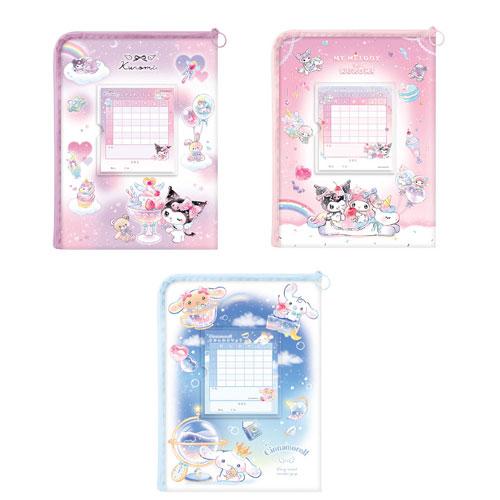 ❤︎ 優先作成10日 おまとめ CRUX（クラックス） 連絡袋 A4対応 A4ファイル L字ファスナー サンリオ